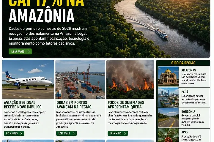 BOLETIM DIÁRIO TUDO AMAZÔNIA