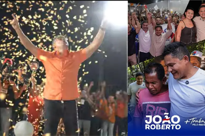 DAVID ALMEIDA OFICIALIZADO CANDIDATO AO GOVERNO DO AMAZONAS E JOÃO ROBERTO DE LÁBREA A DEPUTADO ESTADUAL