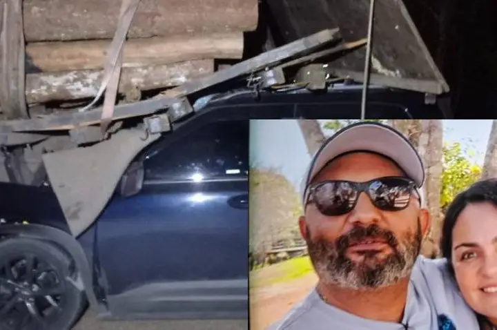 Delegado aposentado de Rondônia e esposa morrem em colisão na BR-174 no Mato Grosso