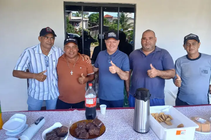 Edilson Meira recepciona deputado Pedro Fernandes em sua residência e costura apoio de lideranças locais para a reeleição do deputado