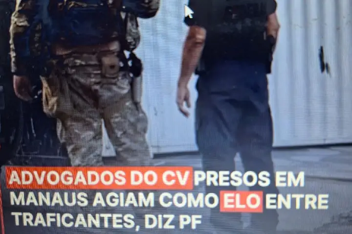 ENTRE ADVOGADOS PRESOS LIGADOS AO COMANDO VERMELHO, OUTROS INDICIADOS ACUSADOS DE POR AMEAÇA, DROGAS, EXTORSÃO E APROPRIAÇÃO INDÉBITA