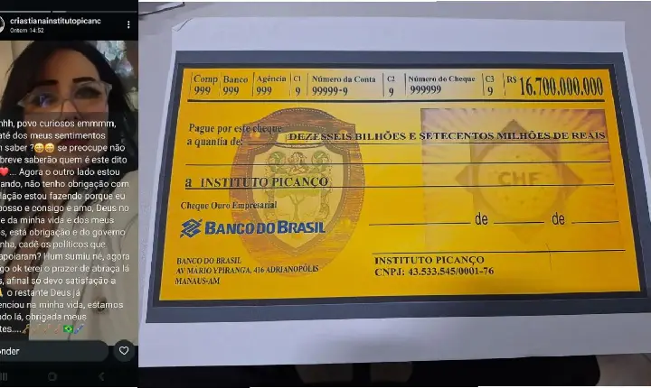 INSTITUTO PICANÇO EM XEQUE: “SÓ MPF E PF PARA ABRIR A CAIXA DE PANDORA DA ENTIDADE QUE ANUNCIOU PSEUDO RECEBIMENTO DE R$ 16.700.000,000