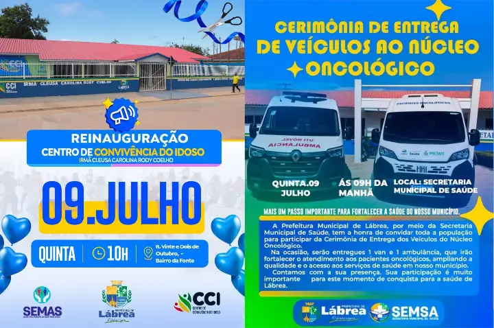 PREFEITURA DE LÁBREA ENTREGA CENTRO DE CONVIVÊNCIA DO IDOSO TOTALMENTE REVITALIZADO NO BAIRRO DA FONTE