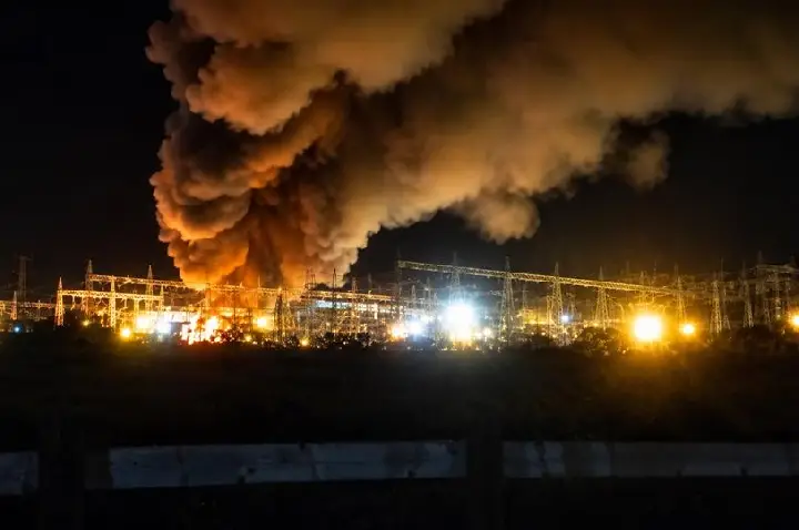 Reator explode em subestação da Eletronorte e mobiliza Bombeiros em Vilhena, RO