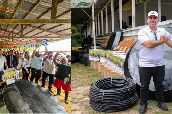 PREFEITURA DE LÁBREA, COM APOIO DECISIVO DO DEPUTADO WILKER BARRETO (PSD), FEZ ENTREGA DE CESTAS DE ALIMENTOS E IMPLEMENTOS PARA POTENCIALIZAR AGRICULTORES DO MUNICÍPIO