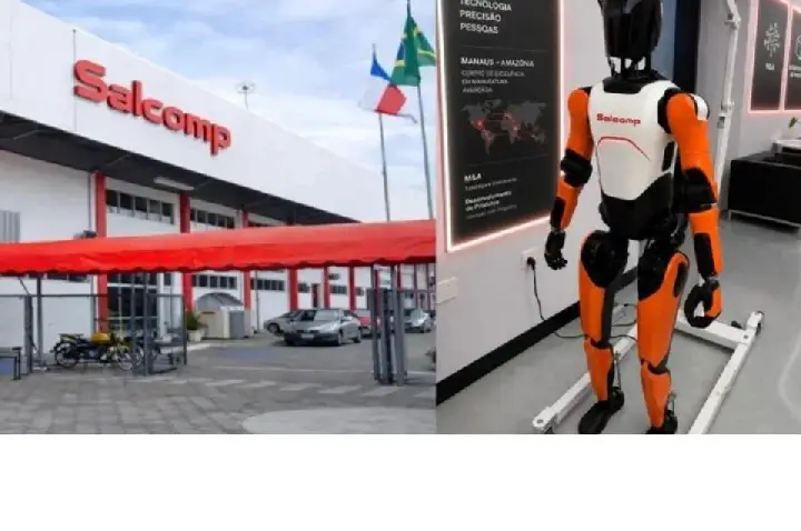 Salcomp estuda fabricar robôs humanoides no Polo Industrial de Manaus