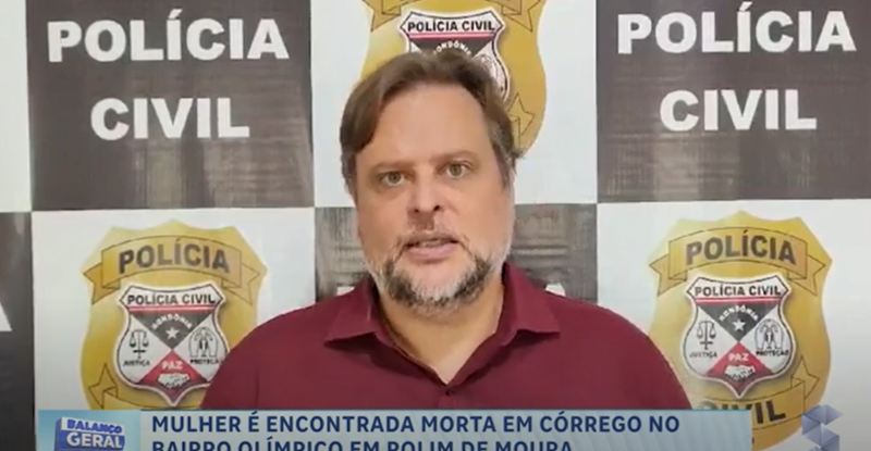 Delegado fala sobre caso da mulher encontrada morta no bairro Olímpico em Rolim de Moura