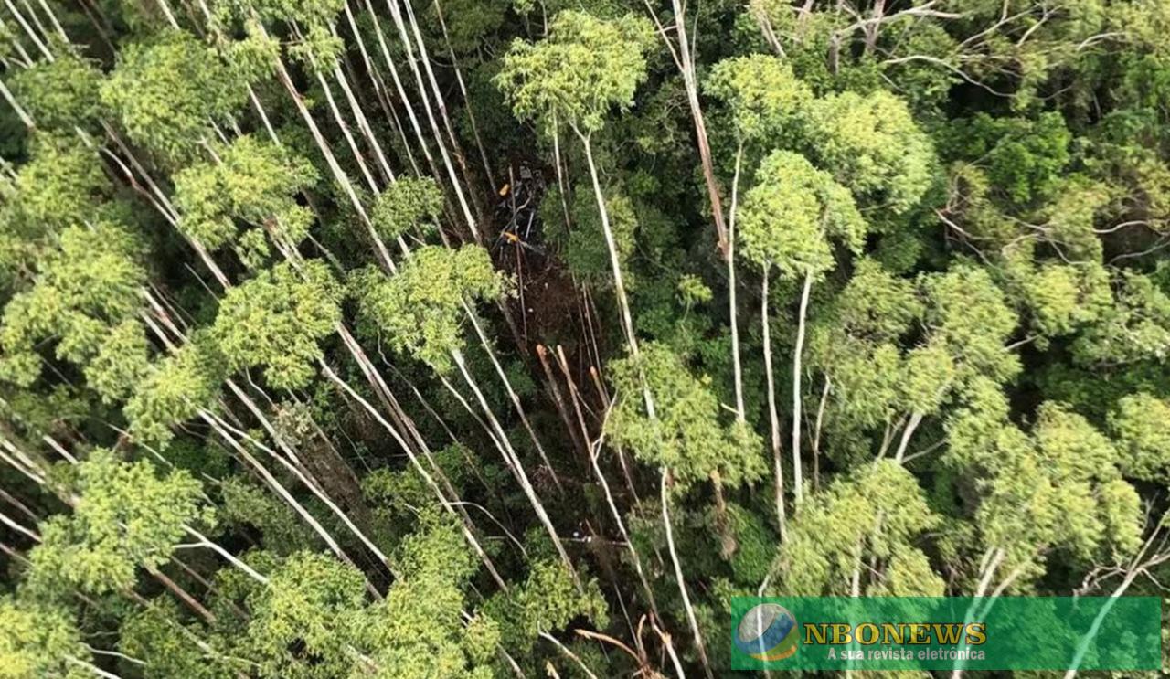 Helicóptero caiu quando tentava retornar a SP, informa polícia