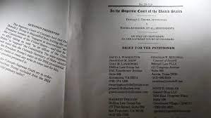 Mundo jurídico conservador se alinha ao redor de Donald Trump na Suprema Corte