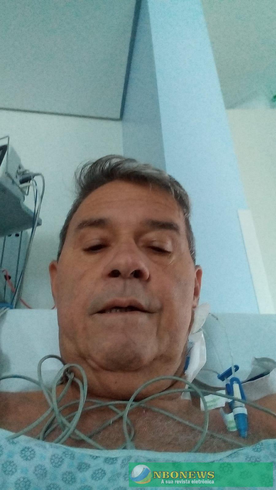Ontem foi um dia de alegria para os amigos e familiares do Menudo que deixou a UTI e foi para um apartamento do hospital que está internado