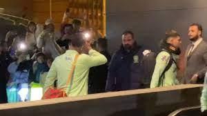 Seleção desembarca em Madri para enfrentar a Espanha