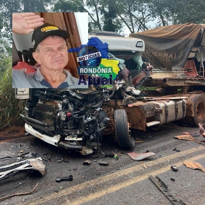 ATUALIZADA - MOTORISTA DE JI-PARANÁ MORRE EM TRÁGICO ACIDENTE NESTE SÁBADO