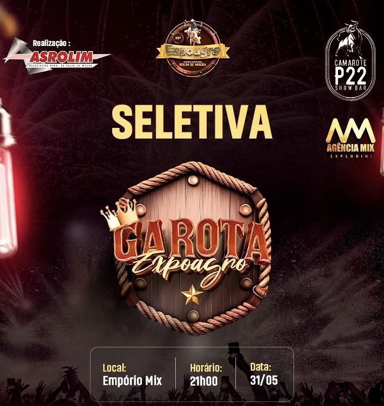 Primeira Seletiva Garota Expoagro 2024 acontece hoje na Empório Mix