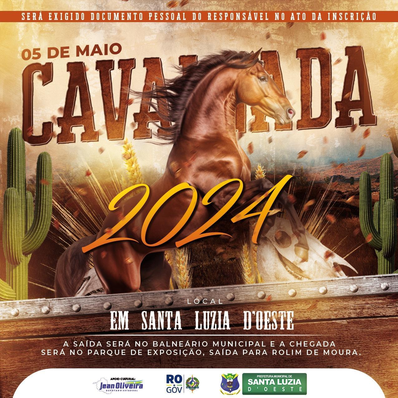 Santa Luzia do Oeste se prepara para a tradicional Cavalgada da 4ª Festa Agropecuária