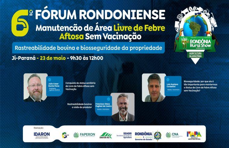 Setores ligados a pecuária reforçam os debates sobre os compromissos e desafios para manutenção da zona livre de Febre Aftosa sem vacinação