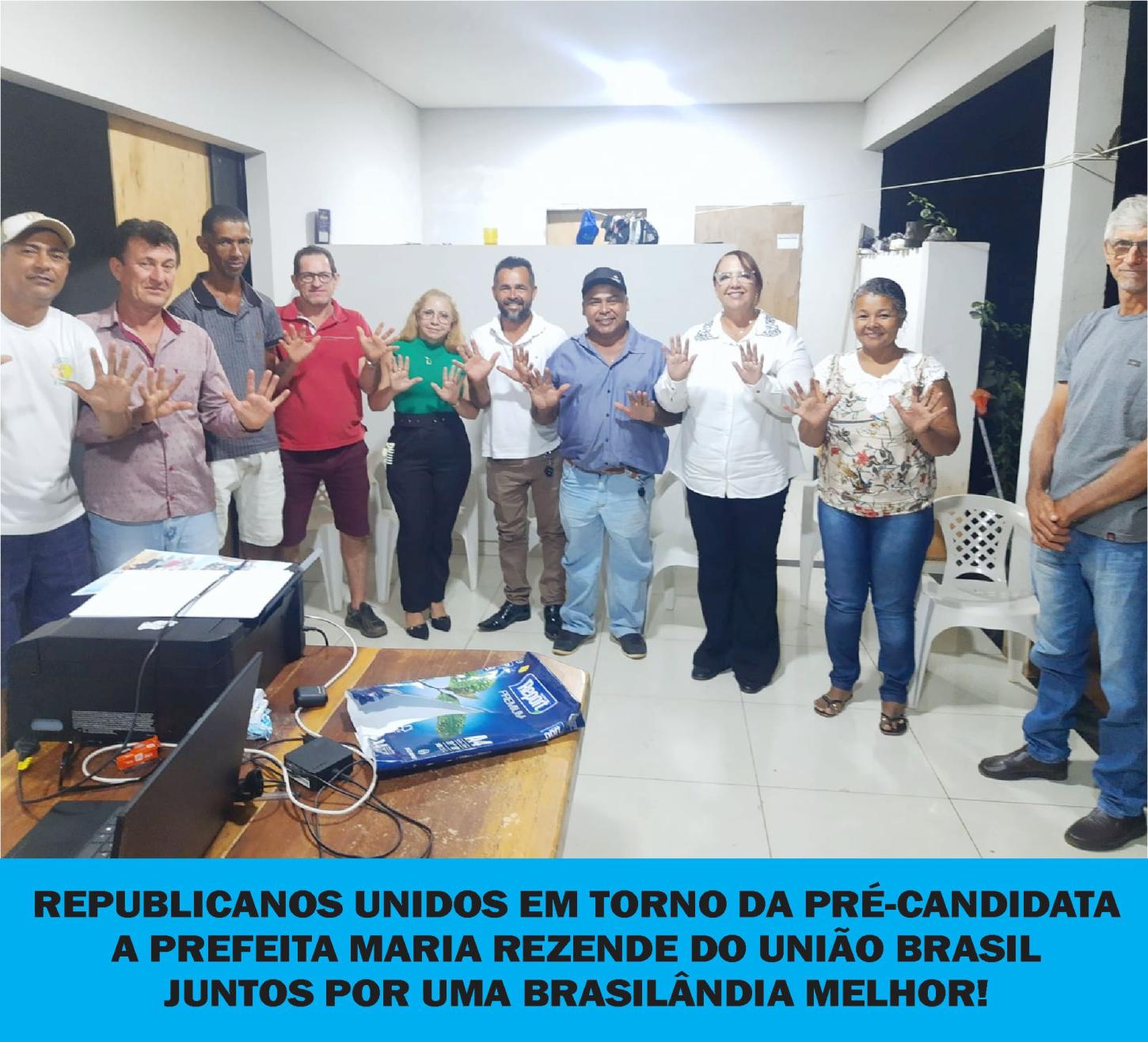 Agora é definitivo Republicanos bate o martelo e reforça a pré-campanha de Maria Rezende
