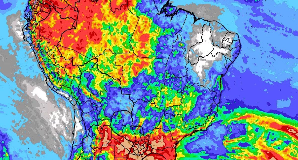 Previsão do Tempo para os Próximos Dez Dias: Chuvas Se Espalham pelo Norte