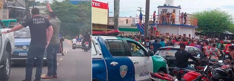 Vídeos: candidato a prefeito no Amazonas é preso pela PF após jogar dinheiro para eleitores