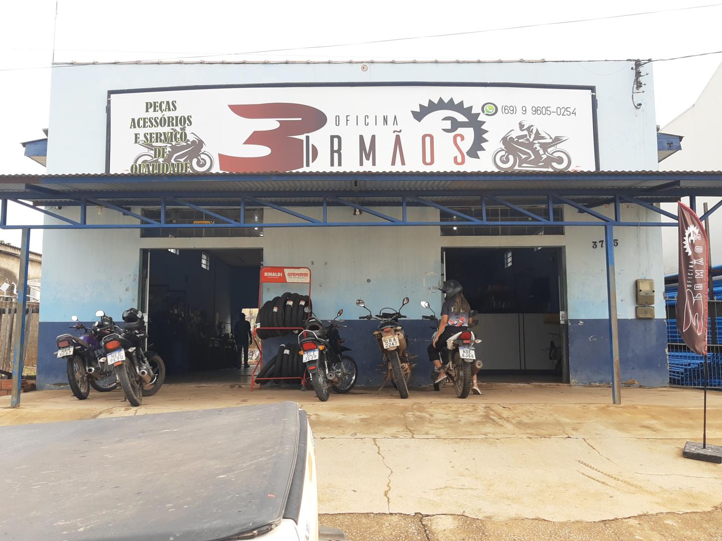 3 Irmãos Oficina de Motos Lança Grande Promoção de Black Friday em Nova Brasilândia do Oeste