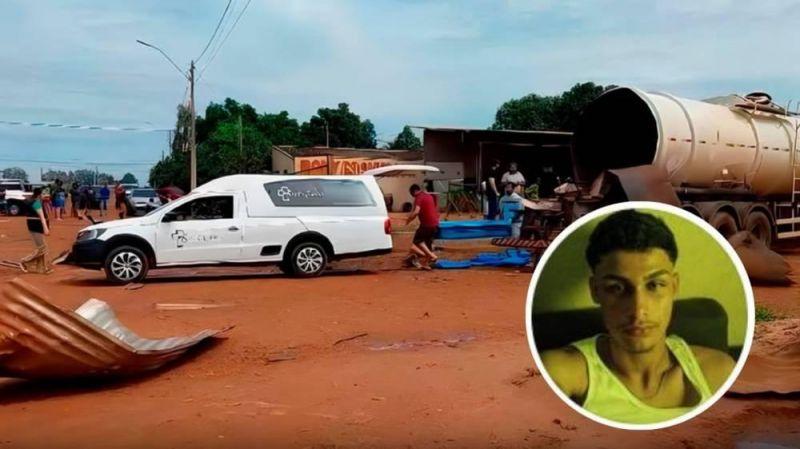 Segunda vítima de explosão de tanque de combustível em Vilhena morre na UTI
