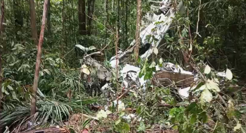 Avião desaparecido no Amazonas é encontrado em área de mata densa
