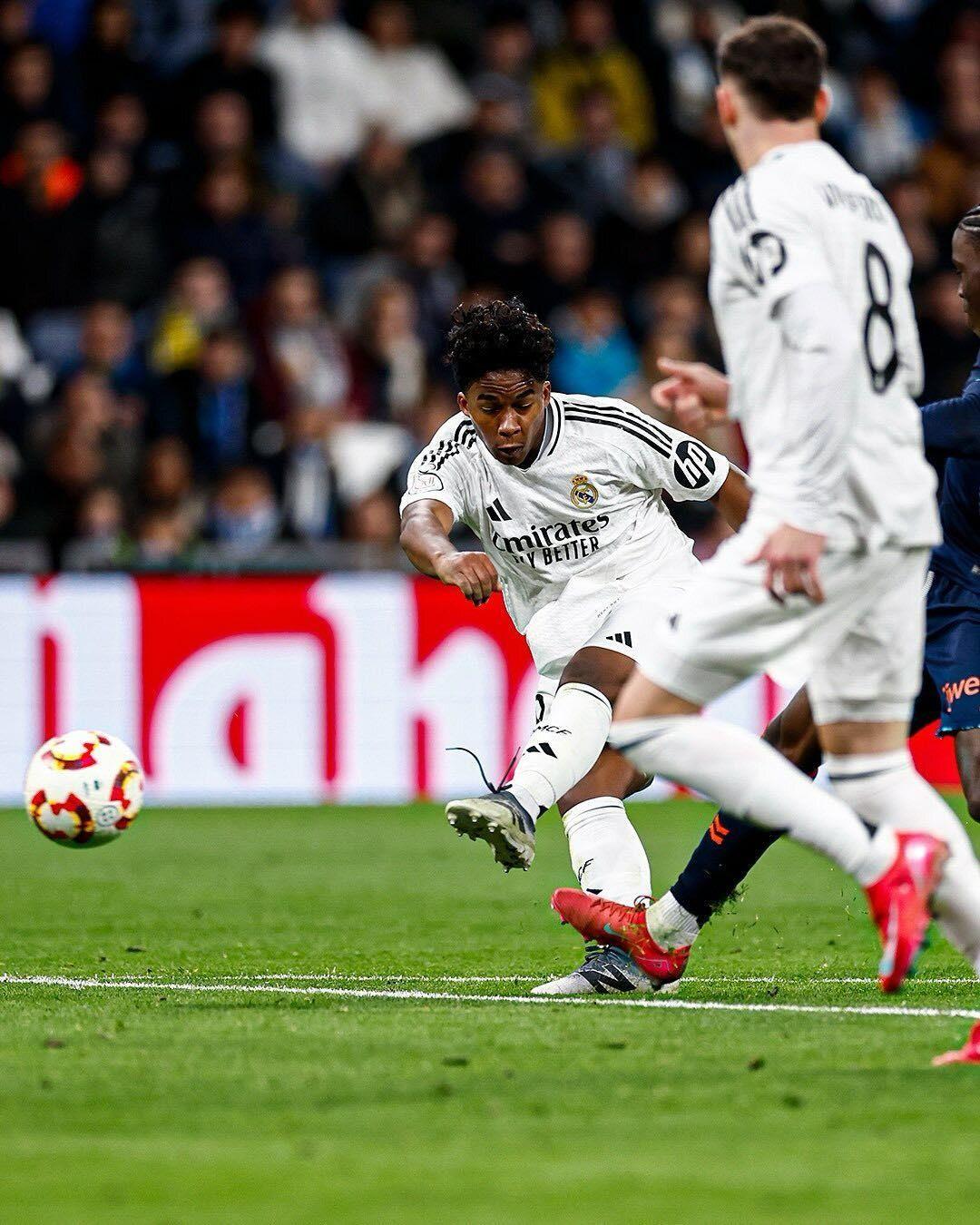 Endrick marca 2x e Real Madrid avança na Copa do Rei