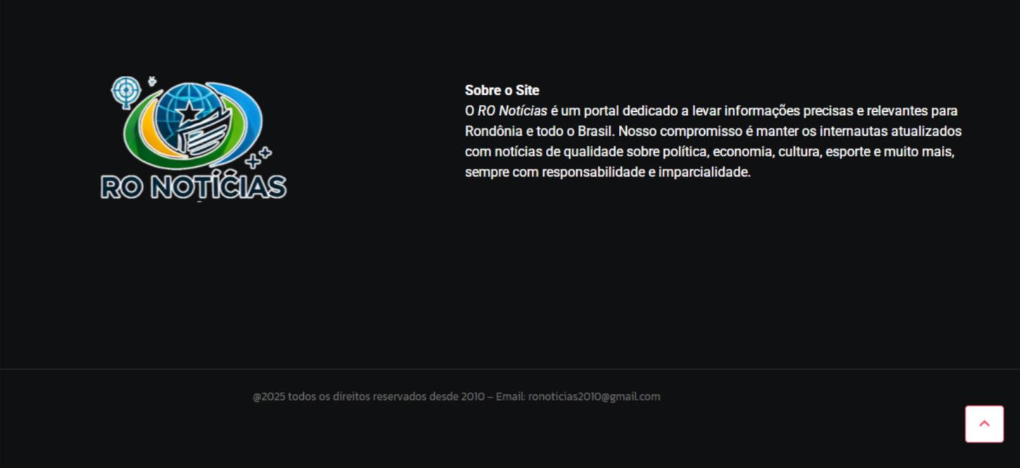 Nota de esclarecimento sobre o site RO Notícias