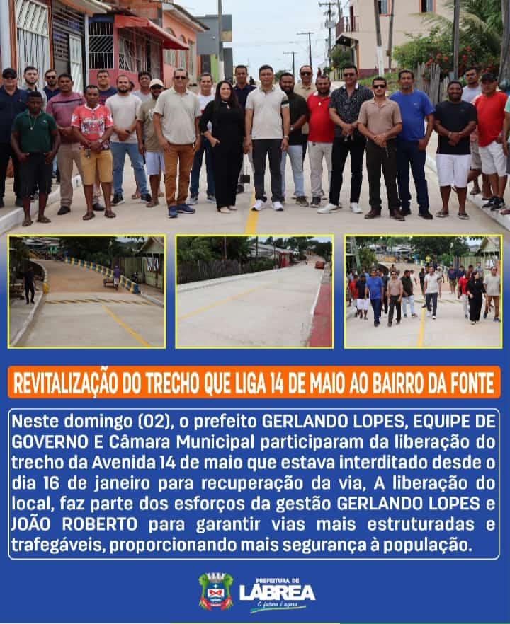 COM RECURSOS PRÓPRIOS, PREFEITURA DE LÁBREA ENTREGA PONTE DO BAIRRO DA FONTE REVITALIZADA BOTANDO FIM EM HISTÓRICO DE MORTE NO LOCAL