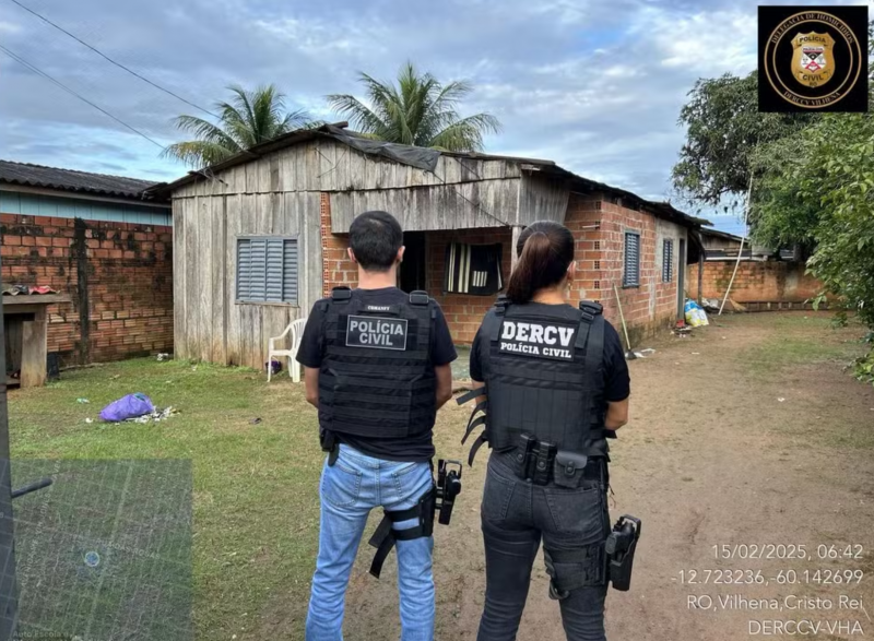 Mulher e atual marido são presos por assassinato de ex em emboscada em Rondônia