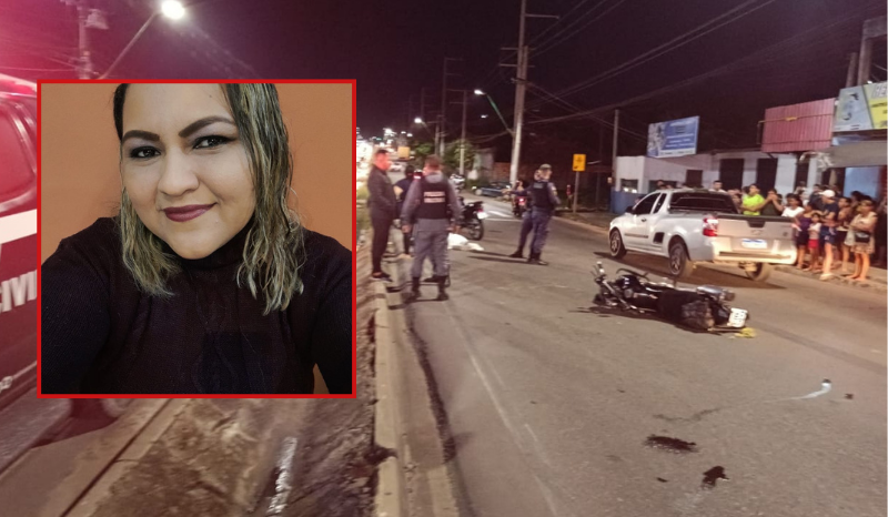 VÍDEOS: carro atinge motociclista, que é arremessada e atropelada por outro veículo