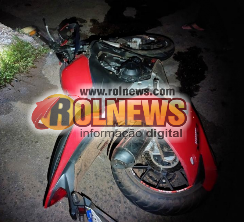 Condutor de motocicleta morre em colisão com carro e motorista foge do local, na RO-010 sentido São Felipe