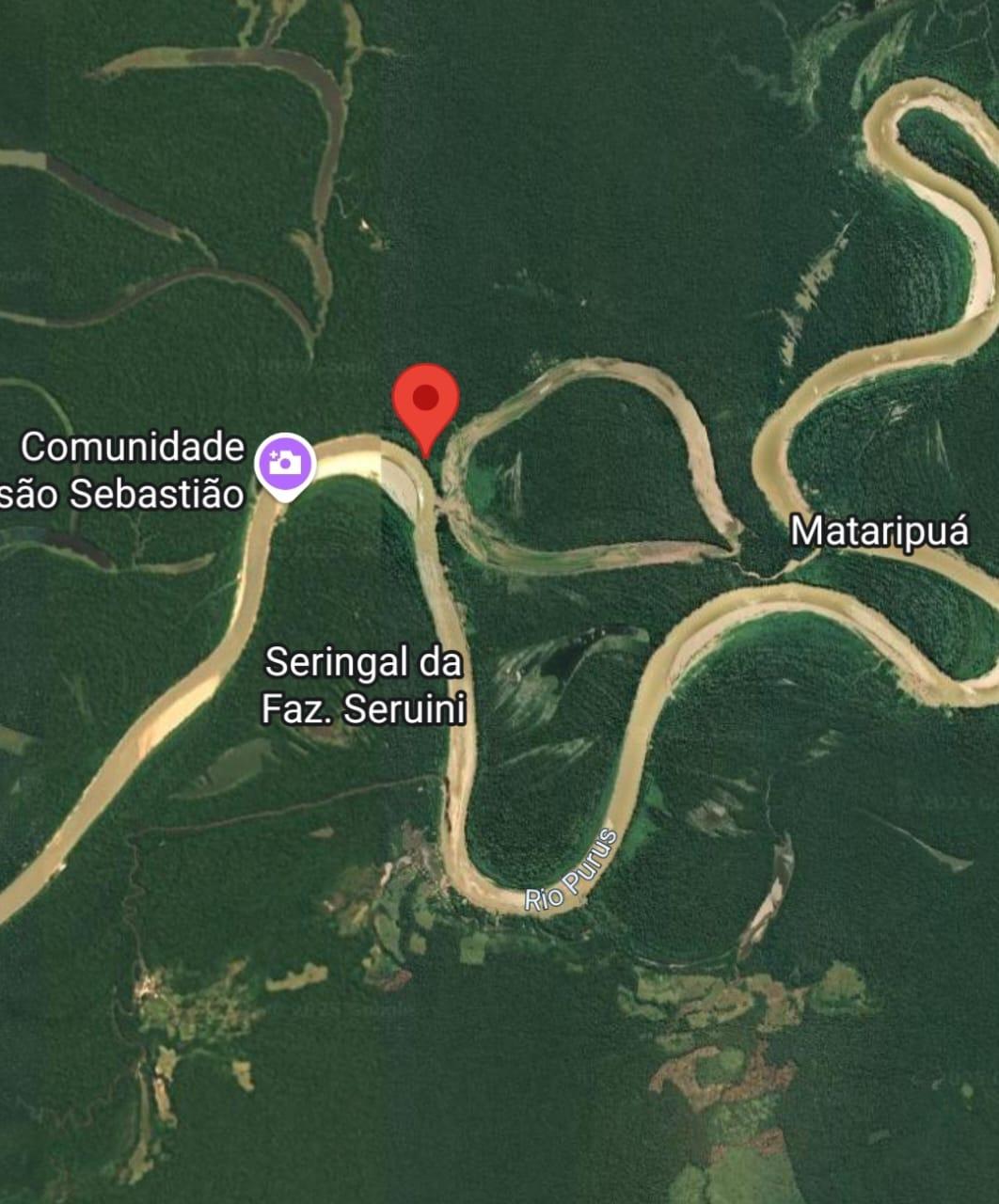 NOVO DESBARRANCAMENTO NA MARGEM ESQUERDA DO RIO PURUS AMEAÇA RISCAR DO MAPA A COMUNIDADE SANTA FÉ NA MESORREGIÃO AMAZONENSE DO RIO PURUS