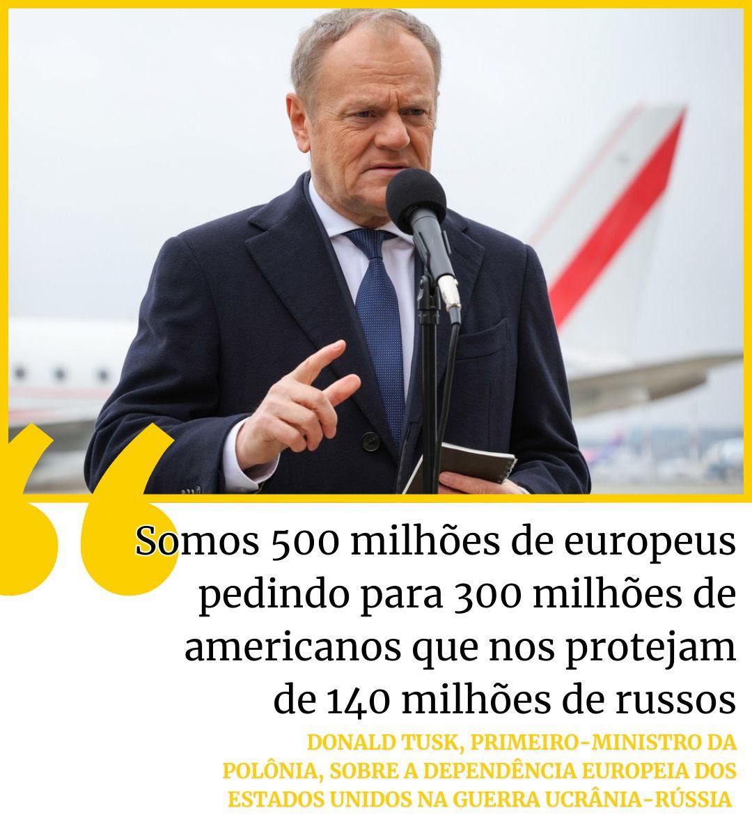 Premiê da Polônia convoca Europa para enfrentar a “ameaça russa”