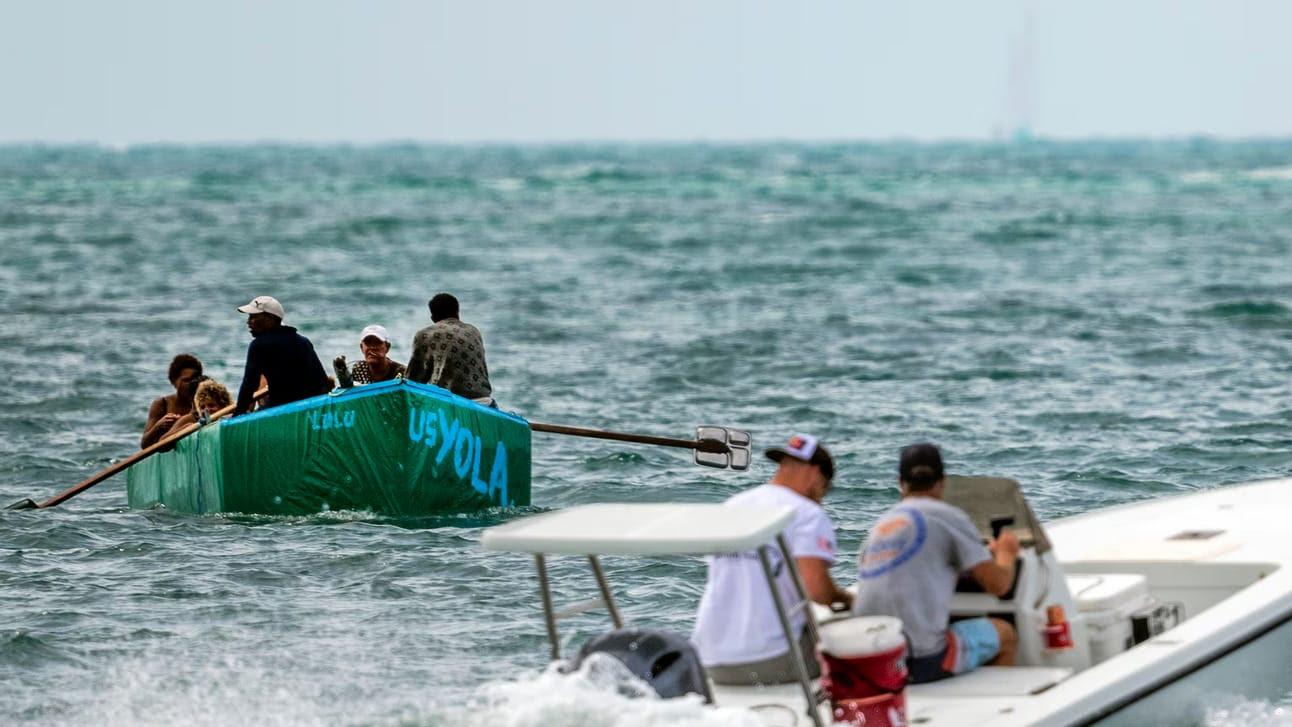 A ilha que está ficando vazia