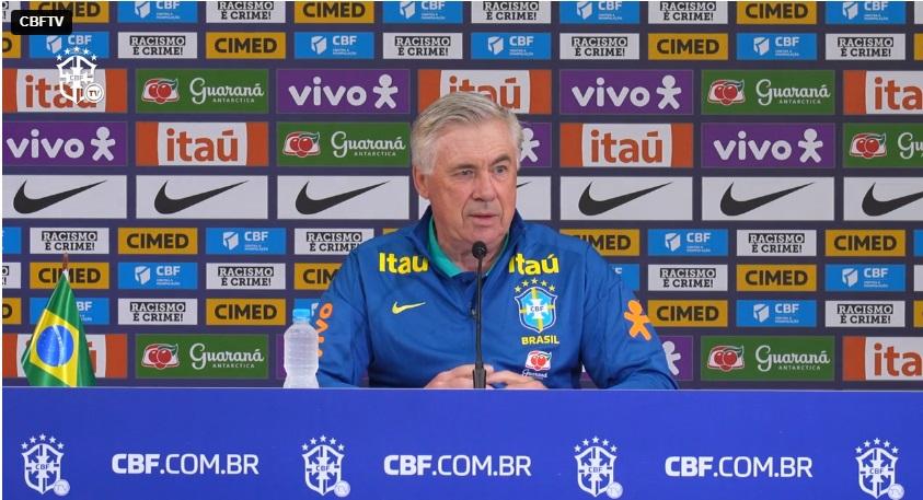 ANCELOTTI ANALISA PARAGUAI E CONFIRMA TITULARIDADE DE RAPHINHA
