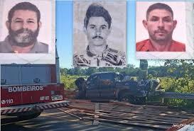 Jaru: Identificadas as três vítimas fatais de grave acidente na BR 364; Todos eram irmãos