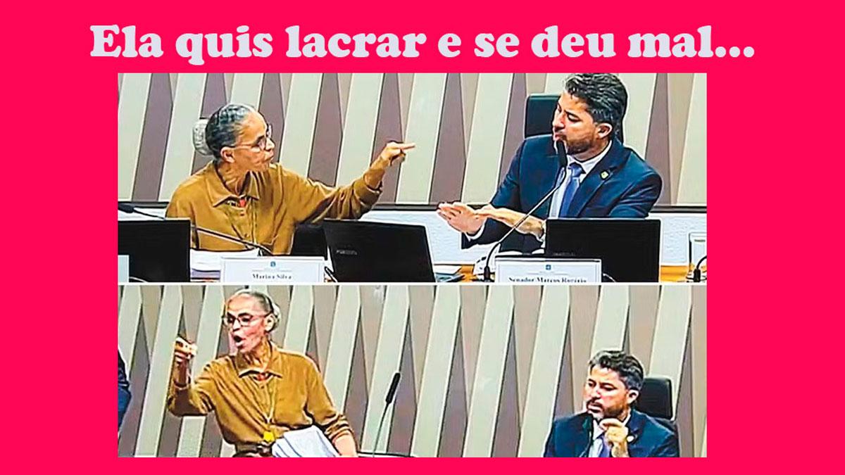 O chilique da Marina das ONGs só teve crédito entre os que se deitam para que os interesses estrangeiros limpem seus pés