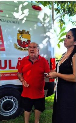 POR UM FUTURO MAIS SAUDÁVEL E QUE COMEÇA AGORA PARA TODOS OS LABREENSES, FAMÍLIA ALMEIDA E COSTA DOAM UTI-MÓVEL COMPLETA AO MUNICÍPIO POLO DO PURUS