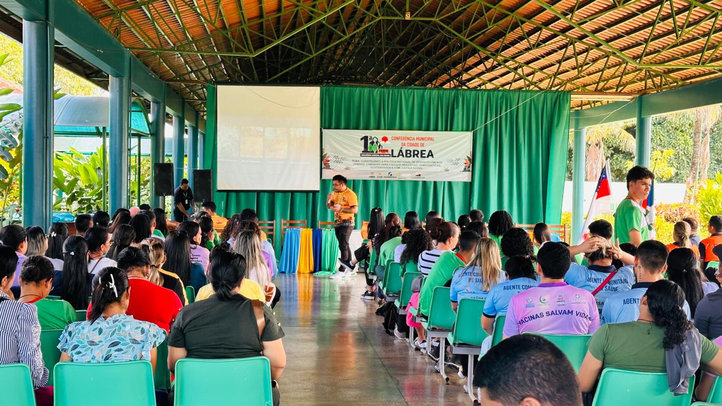 1ª CONFERÊNCIA DA CIDADE DE LÁBREA SINALIZA BOA SINTONIA  DA GESTÃO GERLANDO LOPES E JOÃO ROBERTO ENTRE A SOCIEDADE
