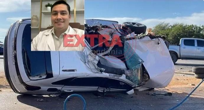 Médico que atendia em Vilhena e Cerejeiras morre em trágico acidente no MT