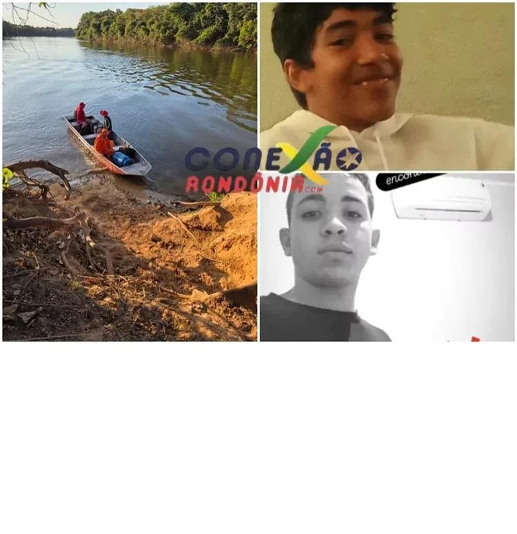 Bombeiros seguem buscas por dois jovens desaparecidos no encontro dos rios Pimenta e Melgaço, em Pimenta Bueno
