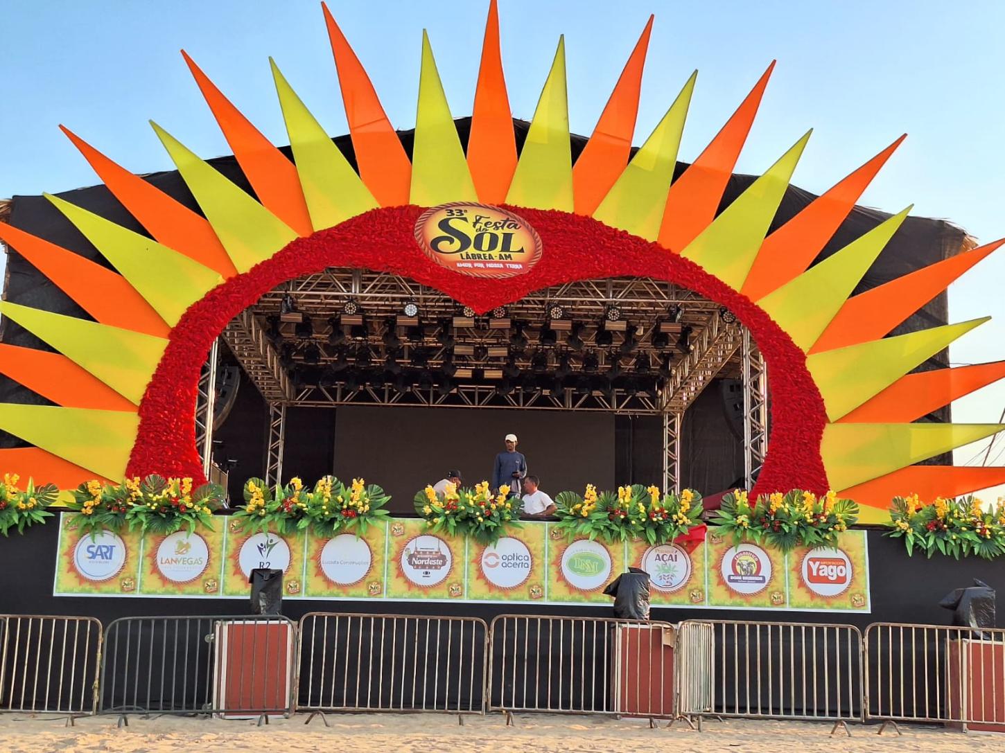 COMEÇA HOJE A 33ª EDIÇÃO DA FESTA DO SOL 2025 DO MUNICÍPIO DE LÁBREA