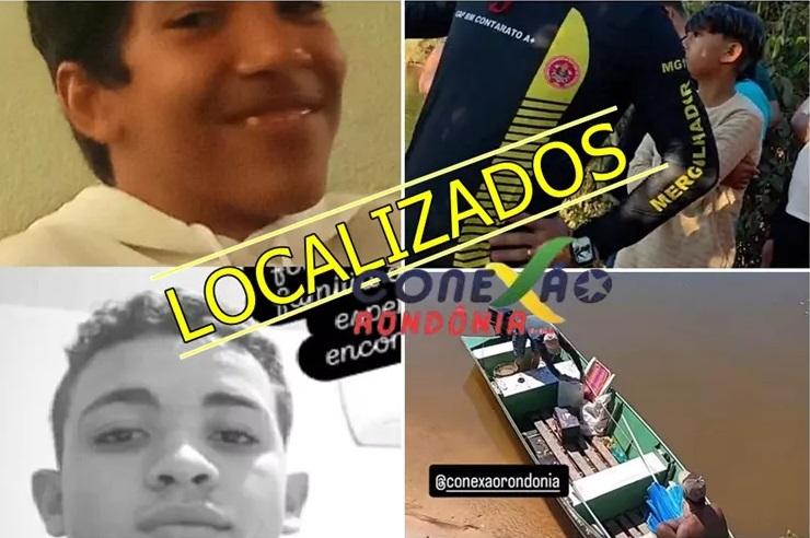 Corpos de jovens desaparecidos no encontro dos rios em Pimenta Bueno são encontrados nesta terça-feira
