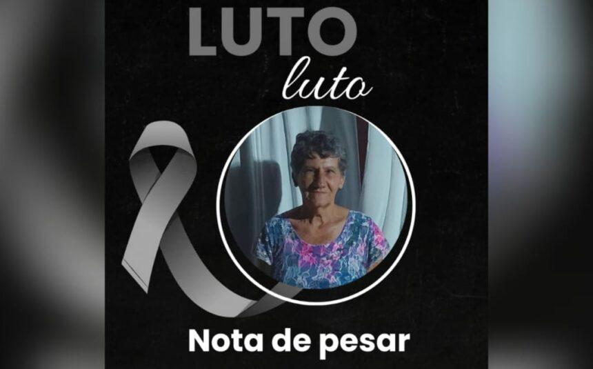 Prefeitura de Nova Brasilândia D’Oeste decreta luto oficial pela morte de Luiza Gama Pedroso, mãe do prefeito Ginão