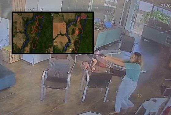 Fazendeira que invadiu casa e matou dois é acionada por desmatamento ilegal
