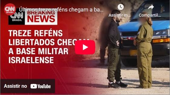 Hamas entrega os 20 reféns vivos a Israel; Trump diz que guerra acabou