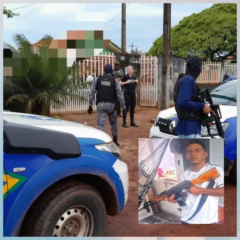 Integrante do Comando Vermelho morre ao reagir a operação policial em Rolim de Moura