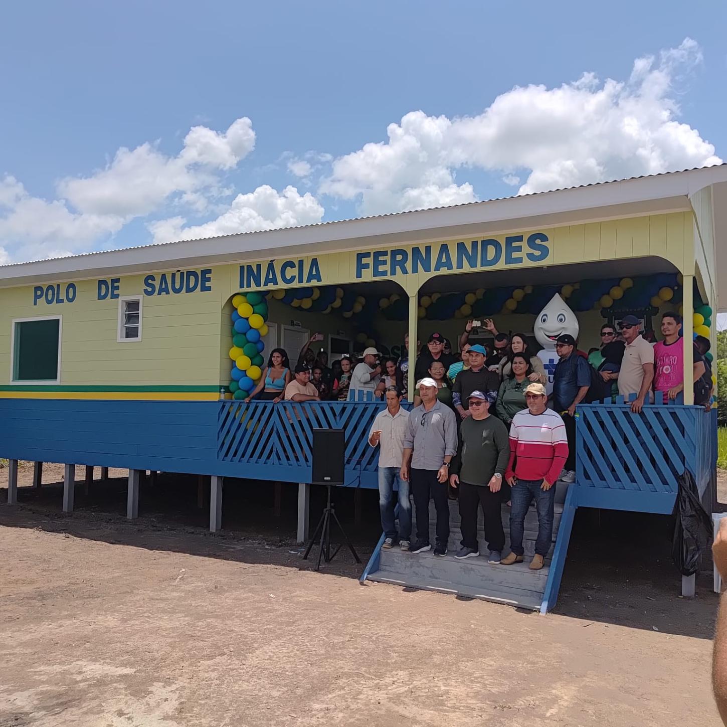 PREFEITO GERLANDO LOPES ENTREGA SEGUNDO POLO DE SAÚDE NO INTERIOR DE LÁBREA/ AM