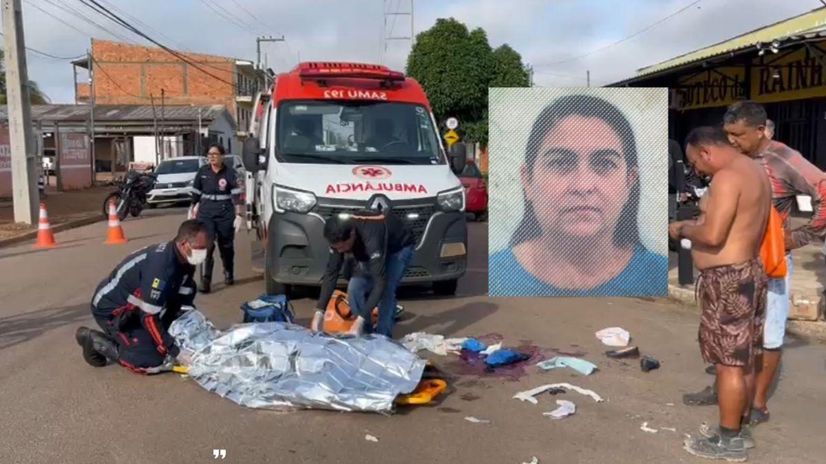 VÍDEO: Mulher morre em colisão após motorista avançar preferencial em Porto Velho