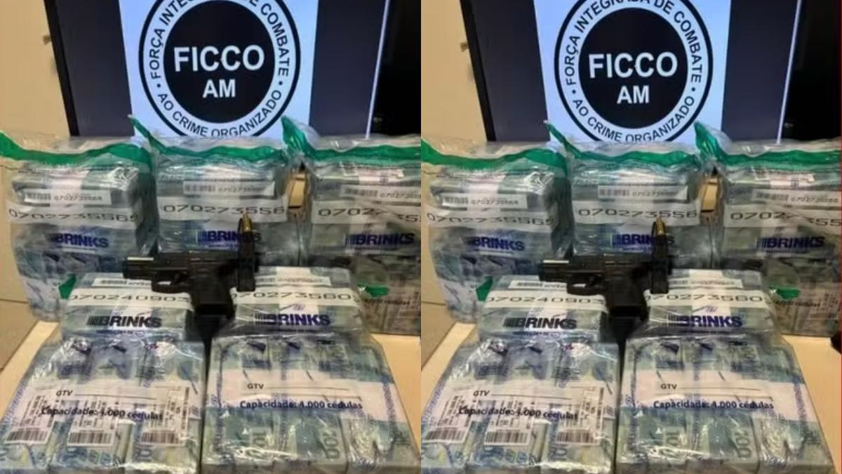 PM da Casa Militar é preso em Manaus com mala com R$ 2,5 milhões; PF investiga lavagem de dinheiro